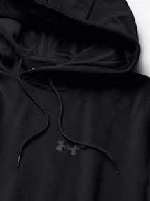 img 2 attached to Under Armour Fleece Solid Hoodie Men's Clothing for Active