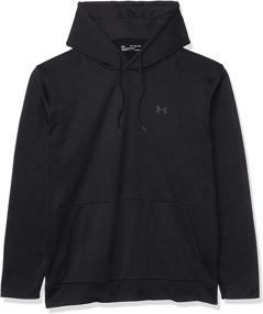 img 4 attached to Under Armour Fleece Solid Hoodie Men's Clothing for Active