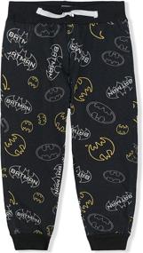 img 3 attached to 🦇 Warner Bros Boy’s Jogger Pants Set - BATMAN Print, Athletic Sweatpants