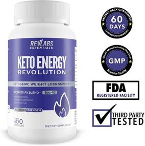 img 1 attached to 🔥 Advanced Keto Energy Revolution - Effective Ketogenic Weight Loss Supplement for Fast Slimming and Toning, Perfect Keto Pills for Men and Women Nurturing a Complete Keto Lifestyle - BHB 800, 60 Capsules