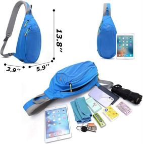 img 1 attached to 🎒 Peicees Lightweight Waterproof Backpack Crossbody Bag