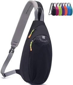 img 4 attached to 🎒 Peicees Lightweight Waterproof Backpack Crossbody Bag