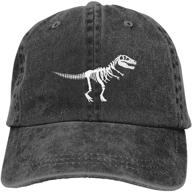 dinosaur baseball hat: vintage adjustable kids dad cap by waldeal - perfect for boys! logo