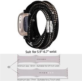 img 2 attached to V MORO Compatible Multilayer Bracelets Replacement