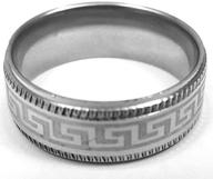 💍 exquisite stainless steel aztec design women's jewelry for wedding bliss logo