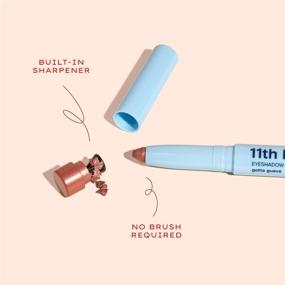 img 2 attached to Alleyoop 11th Hour Cream Eyeshadow Sticks - Taupe Dollar (Matte) - Award-winning - Smudge-proof, Crease-proof for Over 11 Hours - Easy-to-Apply, Compact for Travel - Cruelty-Free, Vegan