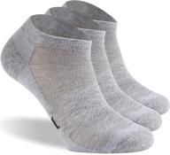 thin merino wool athletic ankle socks for men and women, rtzat light low cut running socks, sizes s-l логотип