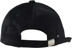 img 1 attached to Stylish Women's Winter Fall Velvet Baseball Cap: Adjustable 6-Panel Sports Hat