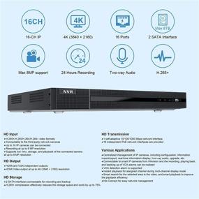 img 1 attached to Channel Surveillance Network Recorder（Ikvision HiLook NVR 216MH C