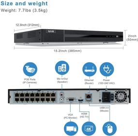 img 3 attached to Channel Surveillance Network Recorder（Ikvision HiLook NVR 216MH C