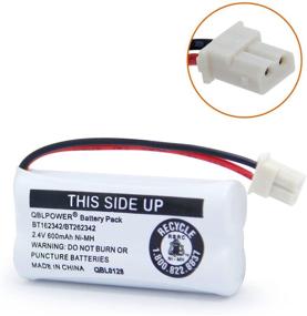 img 1 attached to 🔋 QBLPOWER BT162342/BT262342 Battery Pack for CS6114 CS6419 CS6719 EL52300 CL80111 Cordless Phone (Set of 3)