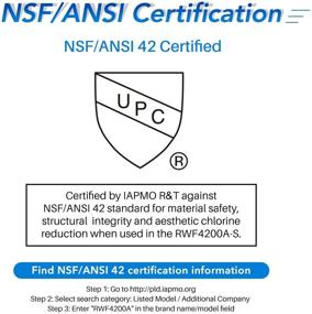 img 2 attached to 🧊 ICEPURE DA97-17376B Replacement for Samsung HAF-QIN/EXP, HAF-QIN, DA97-08006C, RF28R7351SG, RF23M8070SR, RF23M8070SG, RF23M8090SG, RF28R7201SR, RF23M8570SR, Refrigerator Water Filter - Pack of 3