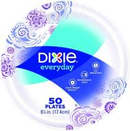 плотные бумажные тарелки dixie 6 875 логотип