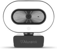 aluratek hd 1080p video webcam: perfect for pc, 📸 mac, desktop & laptop | video calling, conferencing, usb support logo