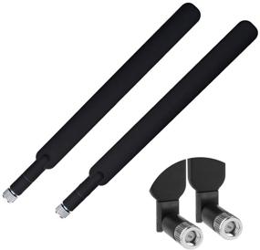 img 4 attached to 📡 Aigital SMA Antenna: Powerful 9dBi Dual Band WiFi Antenna for Huawei Routers/Cameras - 2 Pack