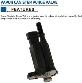 img 3 attached to 🚗 EVAP Vent Control Solenoid for 2004-2009 Chevy Silverado 1500 2500 3500 Tahoe GMC Sierra Escalade Yukon Avalanche - Vapor Canister Purge Valve Solenoid - Replaces #B214-1105 12581282