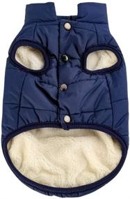 img 4 attached to Extra Warm Windproof Fleece Lining Dog Hoodie for Small Dogs in Winter - Puppy Coats with Hooded, Soft Small Dog Coat Jacket