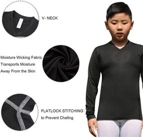 img 2 attached to 👕 Boys' Athletic Performance Compression Baseball Undershirt