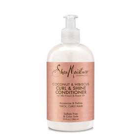 img 2 attached to 🥥 Shea Moisture Coconut and Hibiscus Combination Pack - 13 oz. Curl & Shine Shampoo, Conditioner, and Curl Enhancing Smoothie for Defined Curls and Radiant Shine