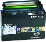 🖨️ lexmark 12a8302 laser printer drum unit: genuine replacement for e-series printers in retail packaging logo