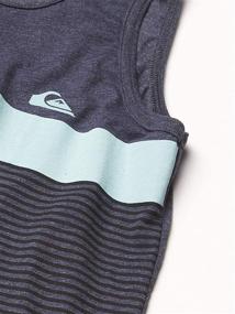 img 1 attached to 🌊 Quiksilver Boys' Tijuana Stripe Tank Tee Shirt: The Perfect Summer Style for Young Adventurers!