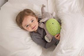 img 1 attached to 🐘 SwaddleMe Slumber Buddies Soother: Прелестный серый слон-компаньон для спокойного сна