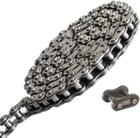 img 3 attached to Улучшите свою езду с FDJ Minibike Go Kart 40 Roller Chain: 10-футовую длину + основные звенья.