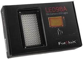 img 2 attached to 🎥 Fotodiox Pro LED 98A Video Light Kit: Dimmable, Battery-Powered with Charger, Diffuser & Tungsten Gel