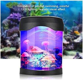 img 2 attached to USB Jellyfish Lamps: Color Changing LED Mood Lights for Home Décor & Gifting