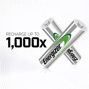 img 2 attached to Energizer Rechargeable AA Batteries, 2000mAh NiMH, Pre-charged, 1000 Charge Cycles, Pack of 8 (Recharge Universal)