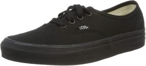 img 4 attached to 👟 Stylish Vans Authentic Black Men's Fashion Sneakers in Size [Size]