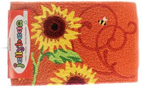 img 3 attached to 🌻 Vibrant Sunflower Solstice Jellybean Rug: Transform Your Space with Cheerful Style