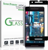 📱 защитное стекло amfilm glass для google pixel 2: ультимативная защита с закаленным стеклом логотип