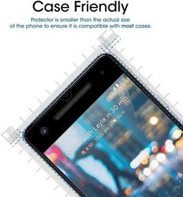 img 2 attached to 📱 Защитное стекло amFilm Glass для Google Pixel 2: ультимативная защита с закаленным стеклом