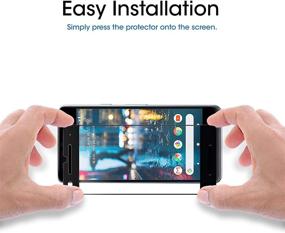 img 1 attached to 📱 Защитное стекло amFilm Glass для Google Pixel 2: ультимативная защита с закаленным стеклом