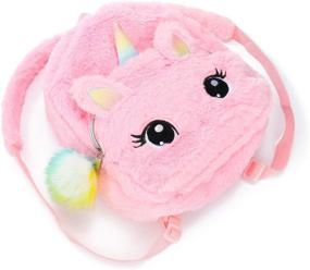 img 1 attached to AINIBAB 🦄 Unicorn Nursery Toddler Backpack