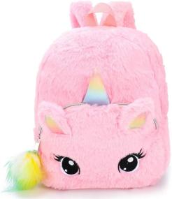 img 4 attached to AINIBAB 🦄 Unicorn Nursery Toddler Backpack
