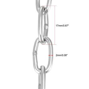 img 1 attached to Uxcell Stainless Hardened Length Thickness Exterior Accessories and Towing Products & Winches