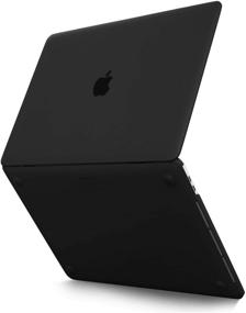 img 4 attached to 💼 Kuzy MacBook Pro 15 inch Case 2019-2016 Release A1990 A1707, Hard Shell Cover with Touch Bar Soft Touch, Black