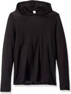 👦 black alternative boys hoodie, size ym - boys' clothing for fashion hoodies & sweatshirts logo