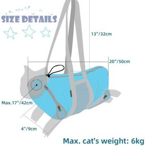 img 1 attached to QBLEEV Grooming Bag，Portable Breathable 13Lbs，Blue