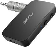 🎧 anker soundsync bluetooth 5.0 transmitter with extended 13-hour battery life, aptx low latency, dual device connection - ideal for tv, pc, cd player, ipod / mp3 / mp4 player, ipad/ipad air/ipad mini, and more logo