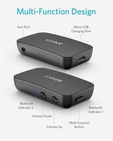 img 3 attached to 🎧 Anker Soundsync Bluetooth 5.0 Transmitter with Extended 13-Hour Battery Life, aptX Low Latency, Dual Device Connection - Ideal for TV, PC, CD Player, iPod / MP3 / MP4 Player, iPad/iPad Air/iPad Mini, and More