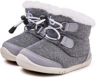 👣 anti slip prewalker winter boots for boys (3-6 months) логотип