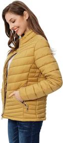 img 3 attached to Winter Lightweight Windproof Jacket Medium Women's Clothing