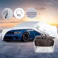 🚗 2020 dodge charger sxt rwd, gt rwd, scat pack rwd, scat pack widebody rwd, hellcat widebody car cover with mirror pockets – compatible charger covers logo