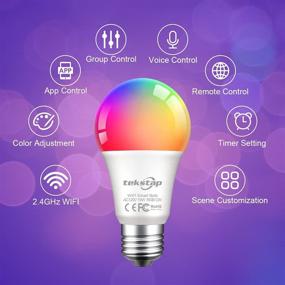 img 2 attached to 🌈 Revolutionary Changing Dimmable Multicolor LED Bulb: No Equivalent Required!