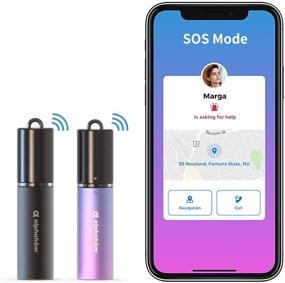img 4 attached to 📱 Alphahom Care Go Персональная сигнализация - Надежная система экстренного оповещения с отслеживанием GPS в реальном времени (2 шт)