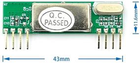 img 2 attached to 📡 HiLetgo RXB6 433MHz Wireless Receiver Module for Arduino/ARM/AVR - 3pcs Pack