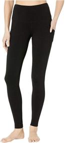 img 1 attached to 🩲 Comfortable and Versatile: Jockey Women's Cotton Stretch Basic Ankle Legging with Convenient Side Pocket